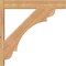 Ekena Millwork Olympic Block Smooth Outlooker, Western Red Cedar, 5 1/2"W x 28"D x 28"H OUT06X28X28OLY05SWR - alternate 2